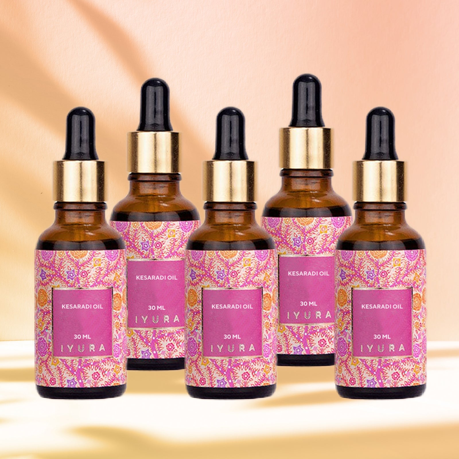 Kesaradi Daily Glow Face Oil - Pack of 5