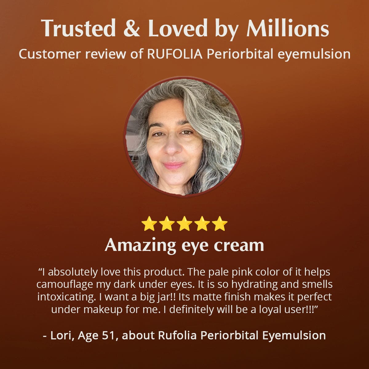 Rufolia Pro Periorbital Eyemulsion - Brighten, Soothe and Firm Under-Eyes