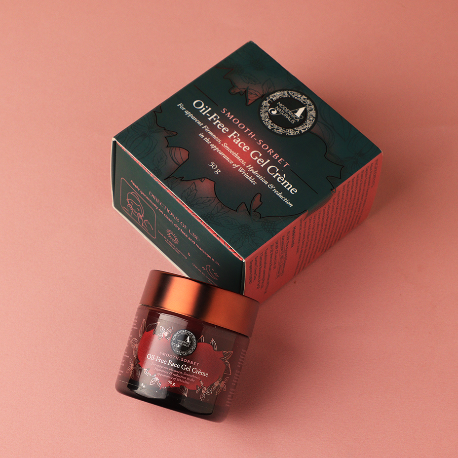 Smooth-Sorbet | Oil-Free Face Gel Crème | For Apparent Wrinkle-Filling Effect, Clarity, Smoothness & Hydration