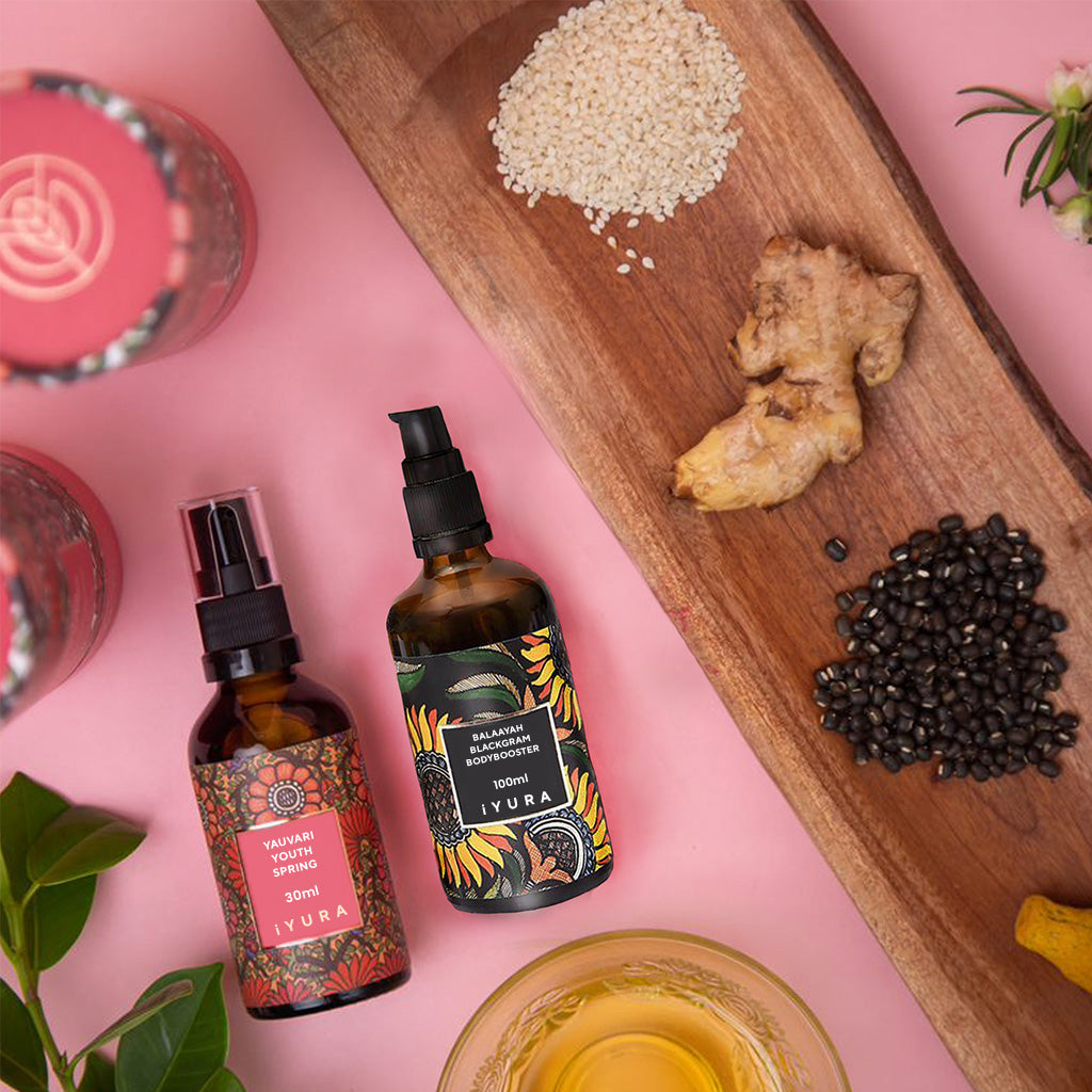 Black Gram Face & Body Duo - Best Moisturiser for Dry Skin, Ageing Skin and Mature Skin - Natural Skincare for Glowing Skin