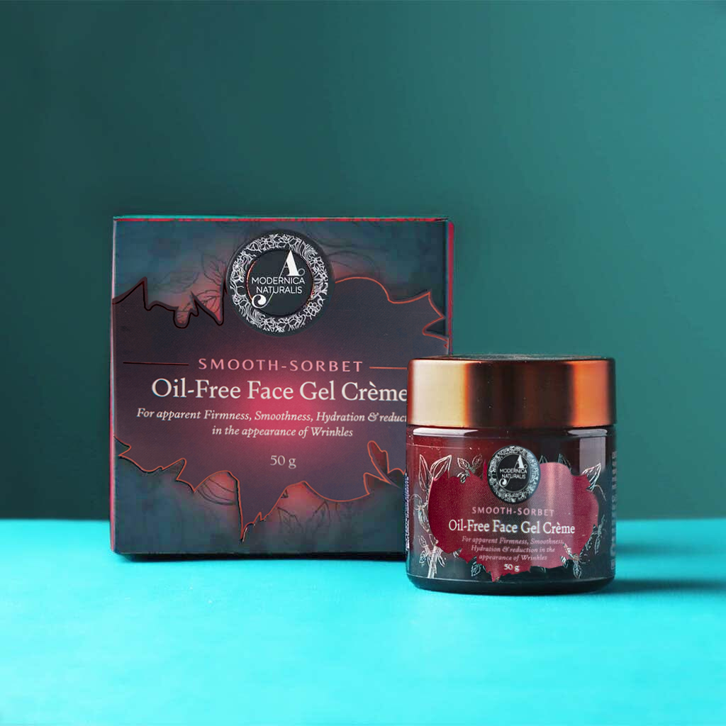 Smooth-Sorbet | Oil-Free Face Gel Crème | For Apparent Wrinkle-Filling Effect, Clarity, Smoothness & Hydration 📦