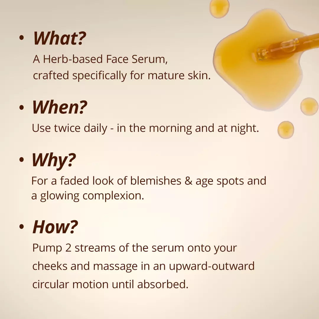 Golden Years Face Serum 🍀