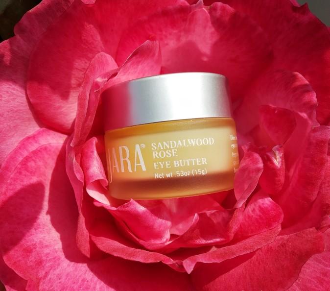Sandalwood Age-Defying Eye Butter - 100% Natural Eye Butter With Ghee, Sandalwood & Rose - Smooths the Look of Fine Lines & Wrinkles
