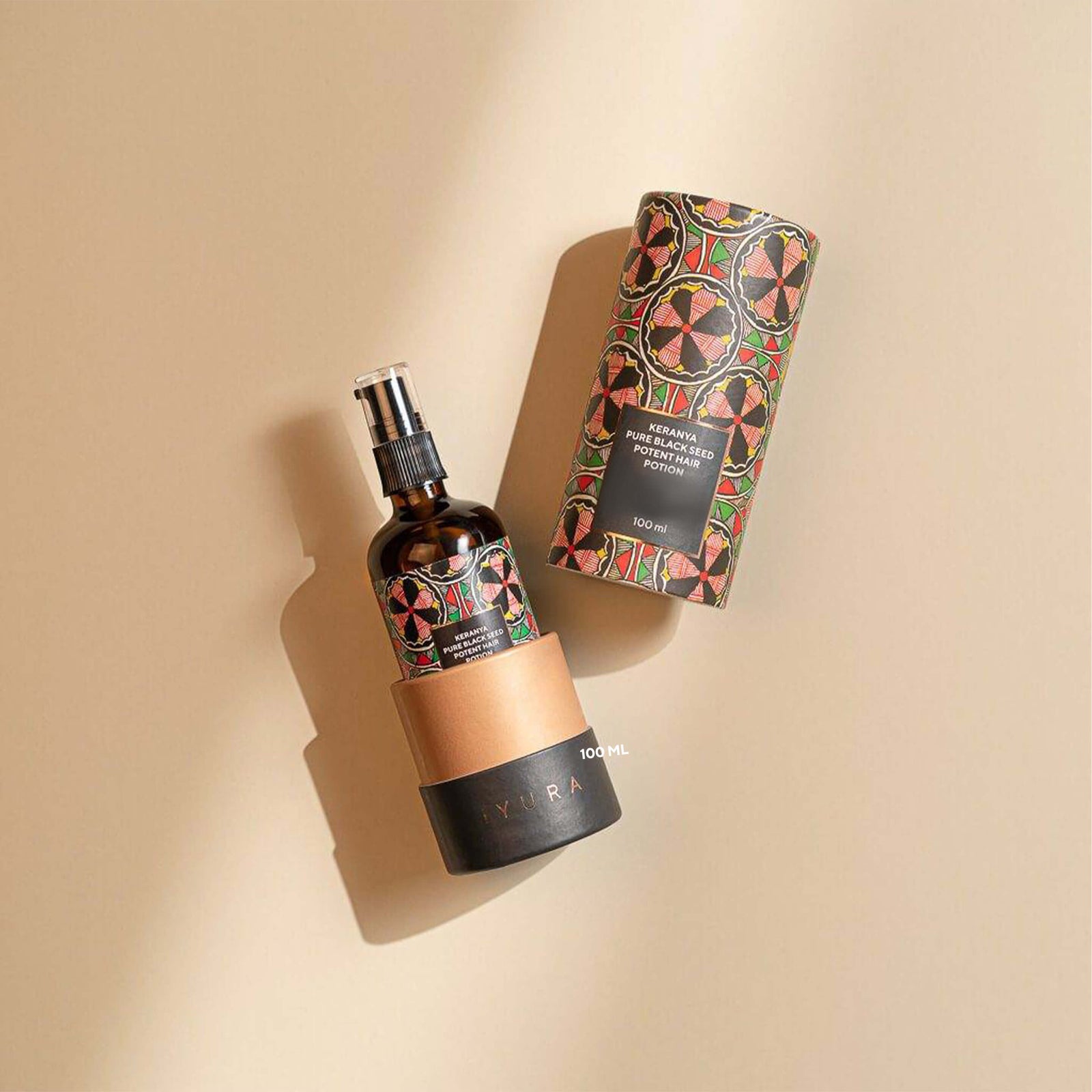 Keranya Pure Black Seed Potent Hair Potion - More Shiny Hair On The Head, Not In The Comb | The Ayurveda Experience