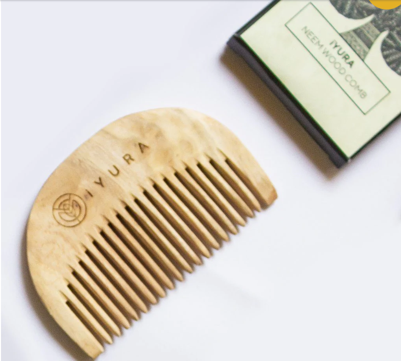 iYURA Neem Wood Comb