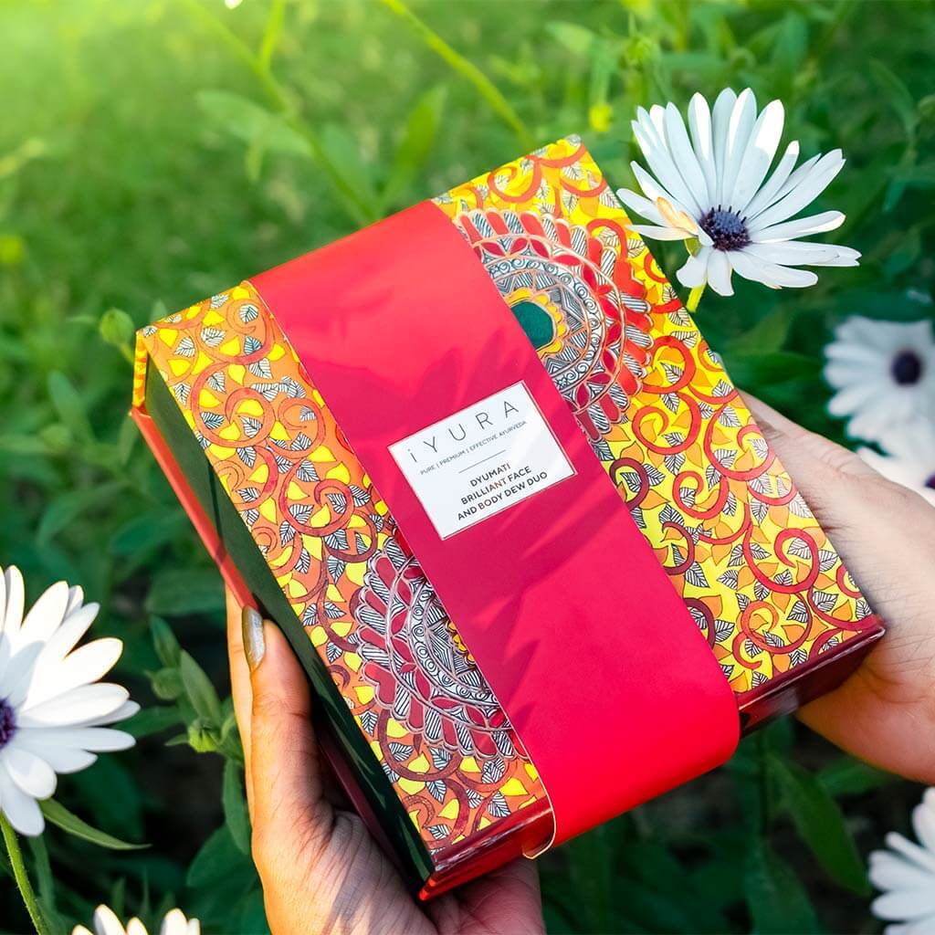 Dyumati Brilliant Face and Body Dew Duo- The Awakened Soul Blend & The Illuminated Heart Blend