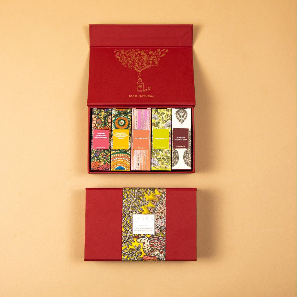 The Real Face of Beauty – 5 Ayurvedic Face Oil Minis